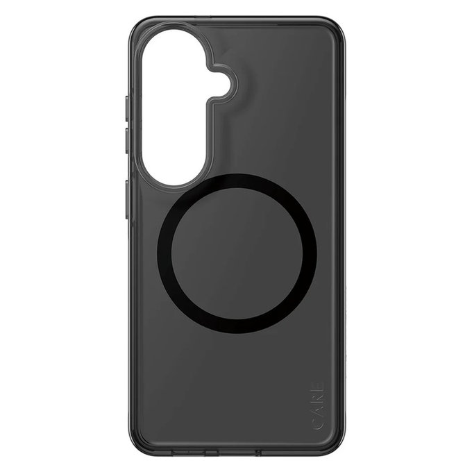 Ovitek Smokey s črnim QI za Samsung Galaxy S26, Črna, PanzerGlass