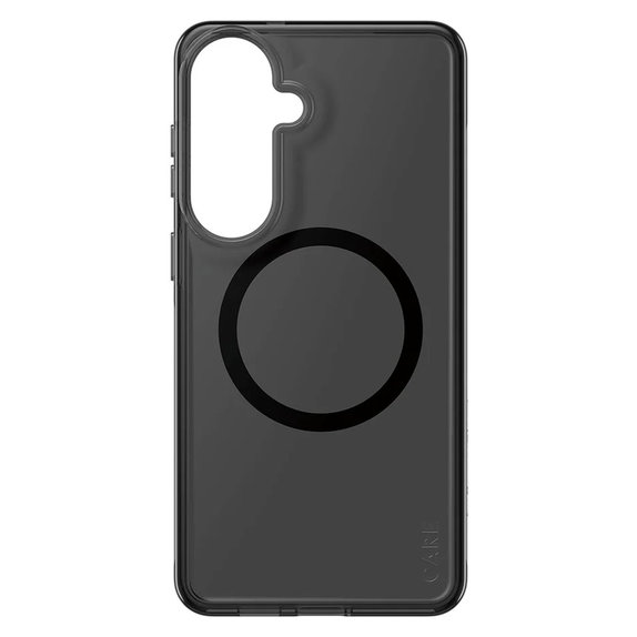 Ovitek Smokey s črnim QI za Samsung Galaxy S26+, Črna, PanzerGlass
