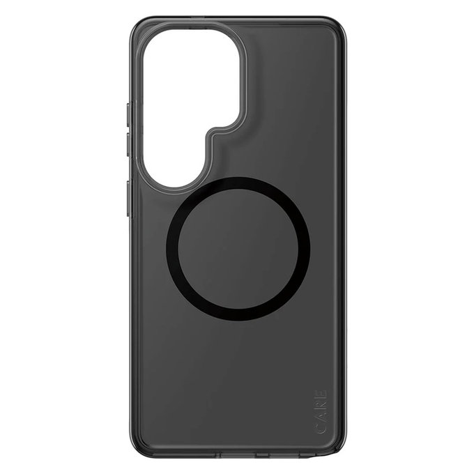Ovitek Smokey s črnim QI za Samsung Galaxy S26 Ultra, Črna, PanzerGlass