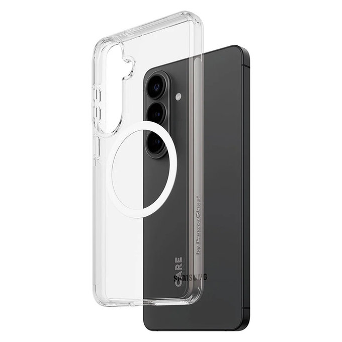 Ovitek Urban Explorer z belim QI za Samsung Galaxy S26+, Prozorna, PanzerGlass