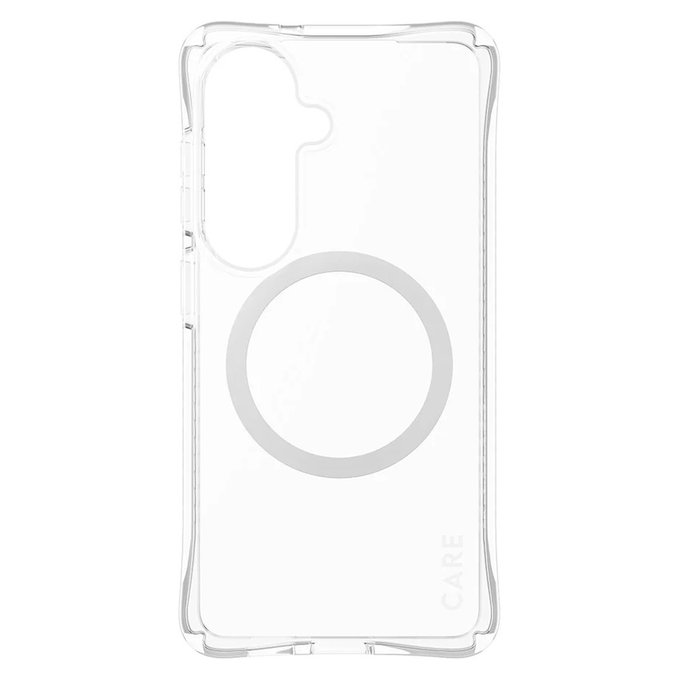 Ovitek Samba z belim QI za Samsung Galaxy S26, Prozorna, PanzerGlass