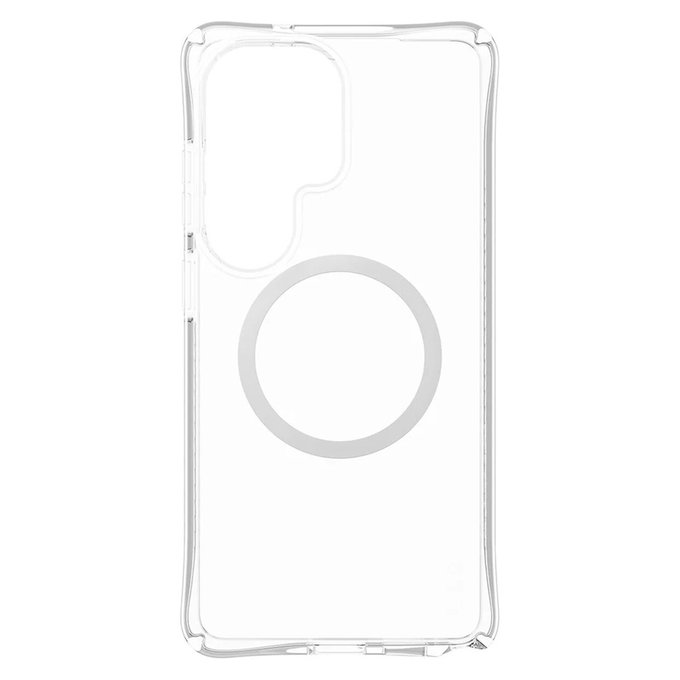 Ovitek Samba z belim QI za Samsung Galaxy S26 Ultra, Prozorna, PanzerGlass