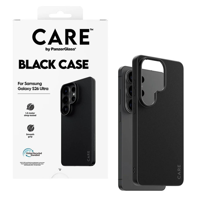 Ovitek TPU za Samsung Galaxy S26 Ultra, Črna, PanzerGlass