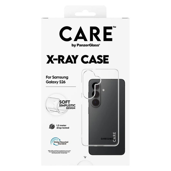 Ovitek X-Ray za Samsung Galaxy S26, Prozorna, PanzerGlass