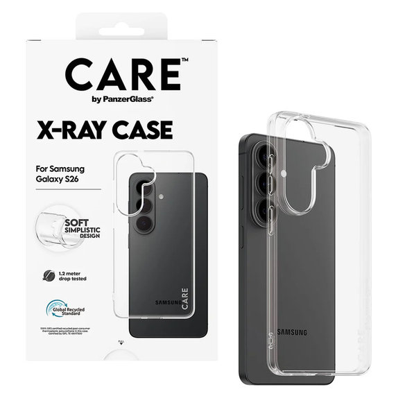 Ovitek X-Ray za Samsung Galaxy S26, Prozorna, PanzerGlass