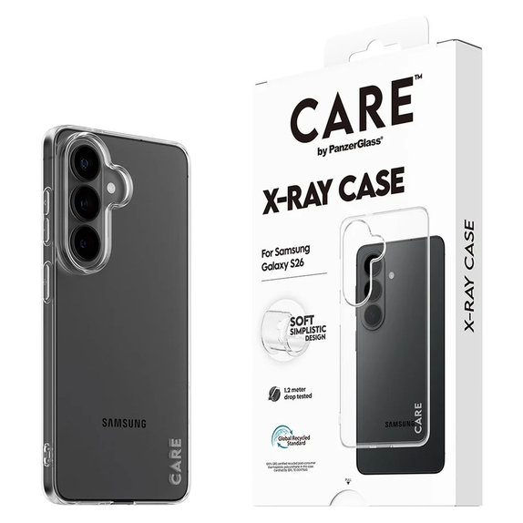 Ovitek X-Ray za Samsung Galaxy S26, Prozorna, PanzerGlass