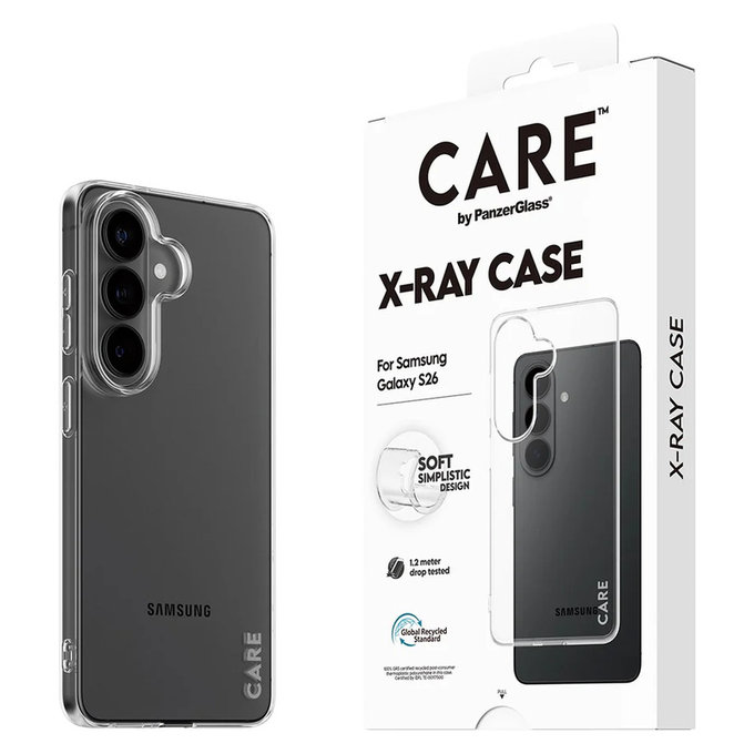 Ovitek X-Ray za Samsung Galaxy S26, Prozorna, PanzerGlass