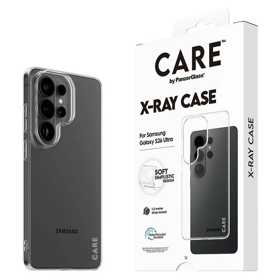 Ovitek X-Ray za Samsung Galaxy S26 Ultra, Prozorna, PanzerGlass