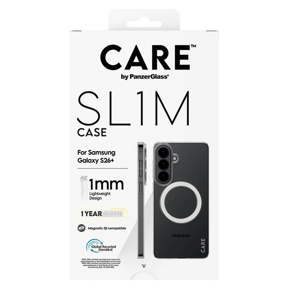 Ovitek SL1M za Samsung Galaxy S26+, Prozorna, PanzerGlass