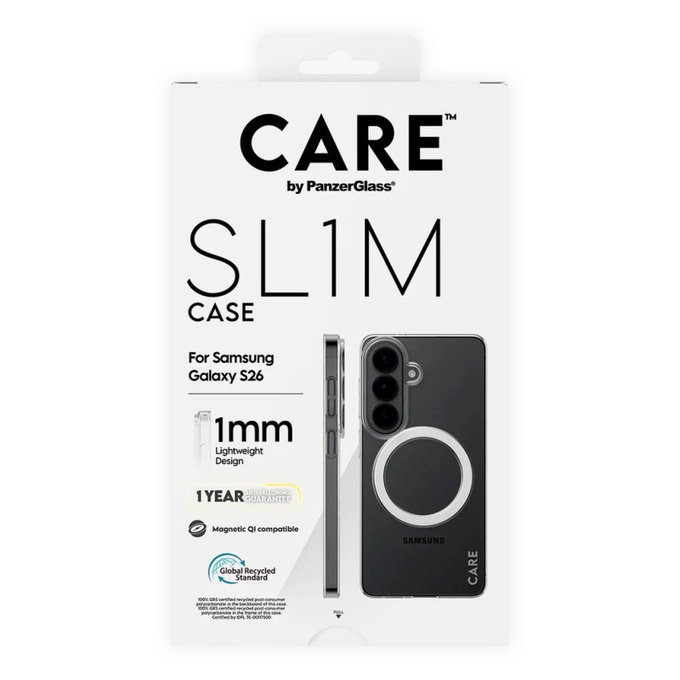 Ovitek SL1M za Samsung S26, transparent, CARE