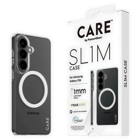 Ovitek SL1M za Samsung S26, transparent, CARE