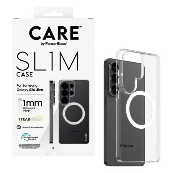 Ovitek SL1M za Samsung Galaxy S26 Ultra, transparent, PanzerGlass