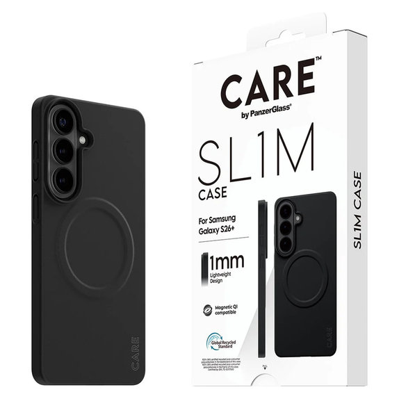 Ovitek SL1M za Samsung Galaxy S26+, Črna, PanzerGlass