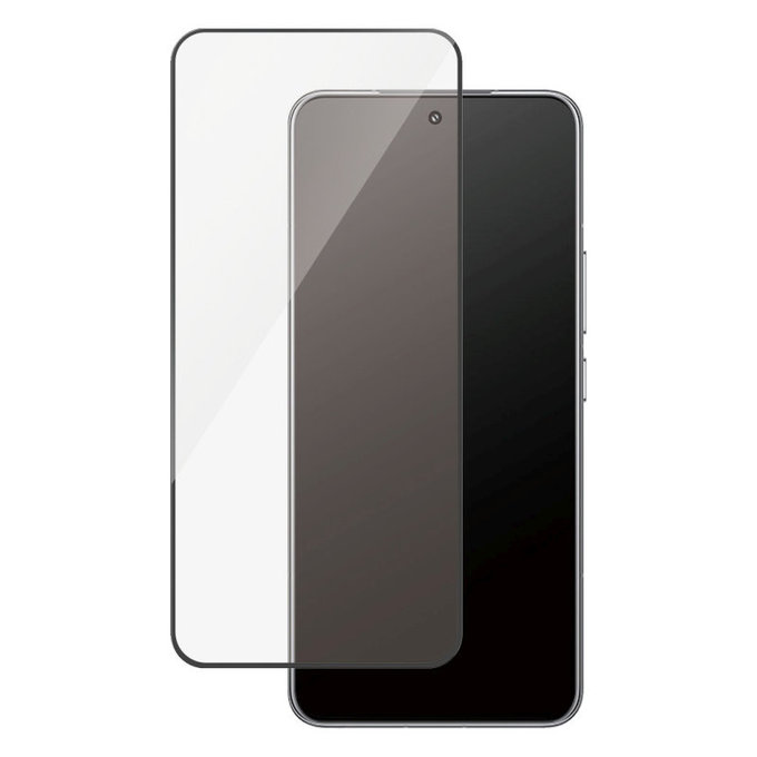 UWF kaljeno steklo za Honor Magic8 Lite, Črna, PanzerGlass