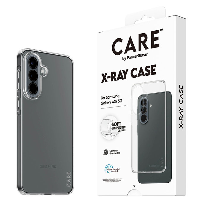 Ovitek X-Ray za Samsung Galaxy A37, Prozorna, PanzerGlass