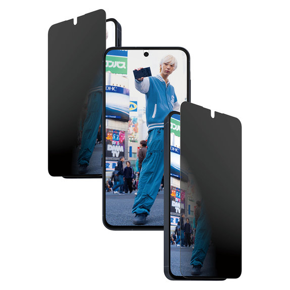 Kaljeno steklo UWF Privacy z aplikatorjem za Samsung Galaxy A57, Prozorna, PanzerGlass