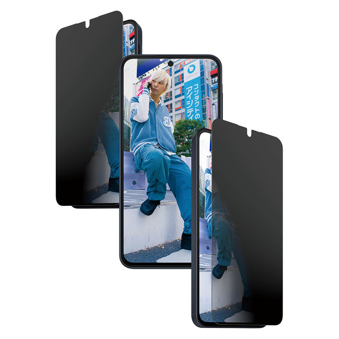 Kaljeno steklo UWF Privacy z aplikatorjem za Samsung Galaxy A37, Prozorna, PanzerGlass