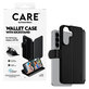 Ovitek Wallet Kickstand za Samsung Galaxy A57, Črna, PanzerGlass