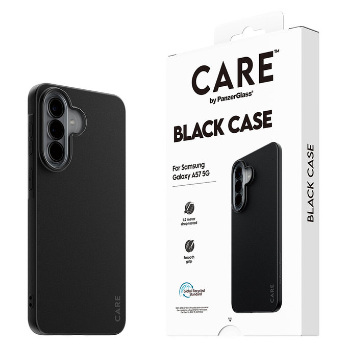 Ovitek TPU za Samsung Galaxy A57, Črna, PanzerGlass