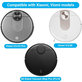 Komplet nadomestnih delov za Xiaomi Viomi V2, V2 Pro, V3, SE, Mi Robot Vacuum Mop Pro (P), 2S (1x Glavna krtača, 2x Filter, 2x Stranska krtača, 2x Krpa za brisanje)