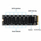 Razširitvena kartica M.2 NVMe s 6 vrati SATA III