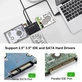 USB 3.0 na SATA / IDE adapter za 2.5" in 3.5" HDD/SSD ter optične pogone