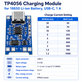 Polnilni modul TP4056 za 18650 Li-ion baterijo, USB-C, 1 A