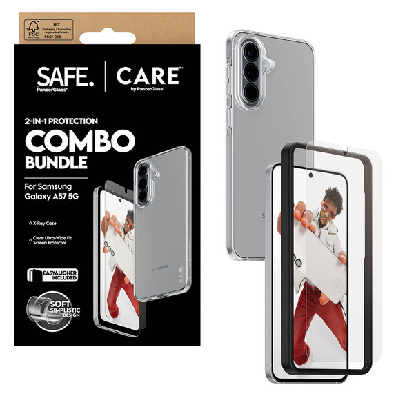 Bundle 2v1 za Samsung Galaxy A57, PanzerGlass