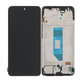 Zaslon OLED za Xiaomi Redmi Note 14 4G, Black, Steklo na dotik z okvirjem