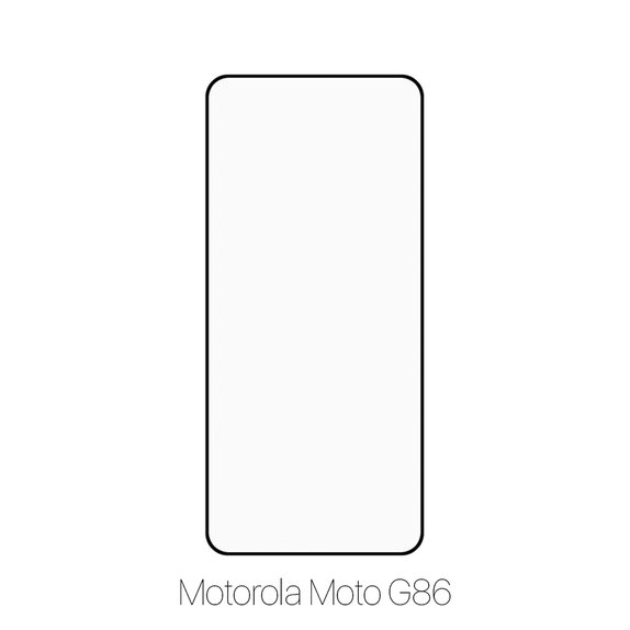 FixPremium FullCover Glass - Kaljeno steklo za Motorola Moto G86