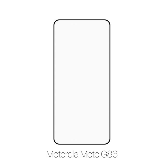 FixPremium FullCover Glass - Kaljeno steklo za Motorola Moto G86