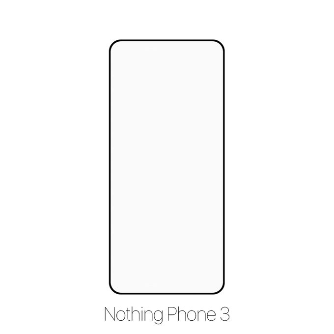 FixPremium FullCover Glass - Kaljeno steklo za Nothing Phone 3
