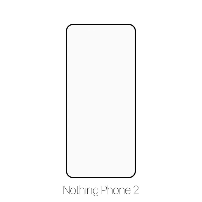 FixPremium FullCover Glass - Kaljeno steklo za Nothing Phone 2