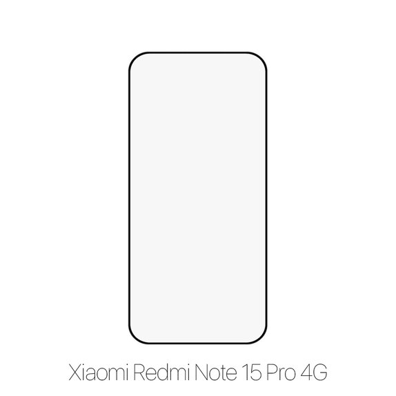FixPremium FullCover Glass - Kaljeno steklo za Xiaomi Redmi Note 15 Pro 4G