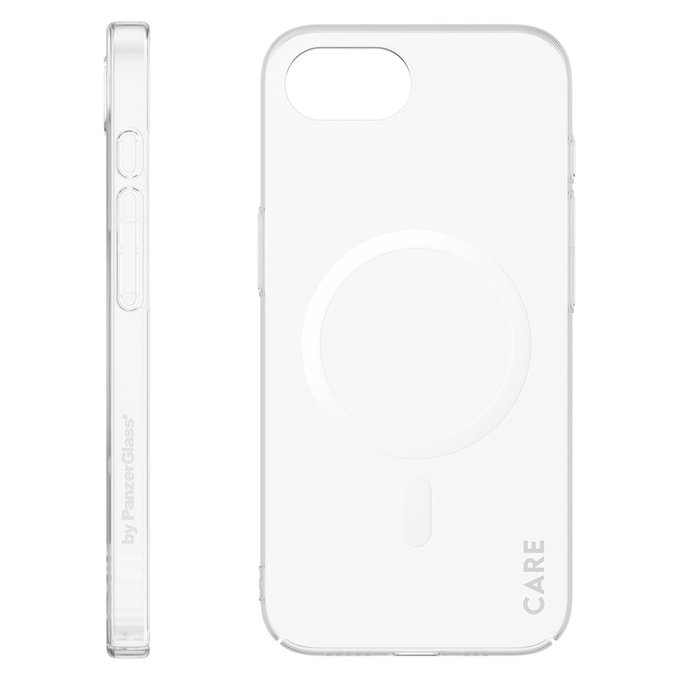 Ovitek SL1M z MagSAFE by PanzerGlass za iPhone 17e/16e, Prozorna, PanzerGlass