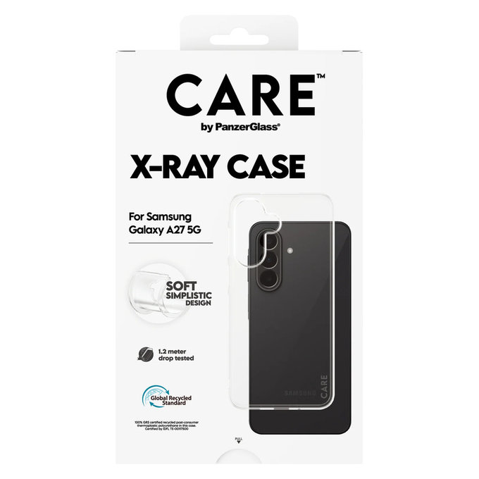 Ovitek X-Ray za Samsung Galaxy A27, Prozorna, PanzerGlass