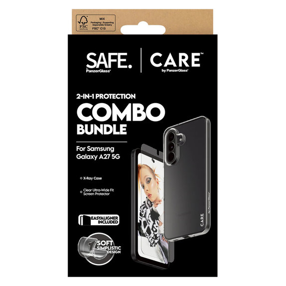Bundle 2v1 za Samsung Galaxy A27, PanzerGlass
