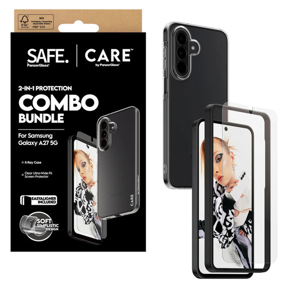 Bundle 2v1 za Samsung Galaxy A27, PanzerGlass