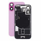 Steklo zadnjega ohišja za iPhone 16, Pink, Pulled A