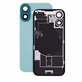Steklo zadnjega ohišja za iPhone 16, Teal, Pulled A