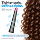 Dolg nastavek za kodranje za Dyson Airwrap HS01, HS05, 20 mm, Nickel / Fuchsia
