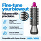 Majhna okrogla krtača za volumen za Dyson Airwrap HS01, HS05, Iron / Fuchsia