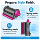 Gladilni in sušilni nastavek Coanda za Dyson Airwrap HS05, Iron / Fuchsia