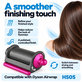 Gladilni in sušilni nastavek Coanda za Dyson Airwrap HS05, Iron / Fuchsia