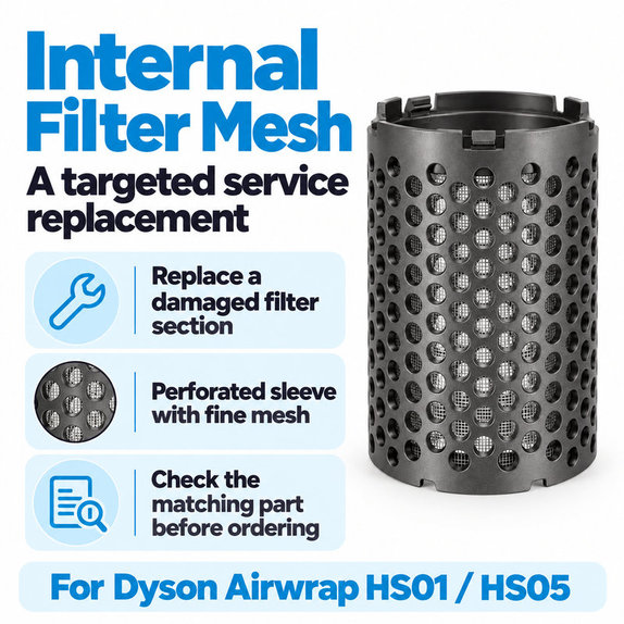 Notranja mrežica filtra za Dyson Airwrap HS01, HS05