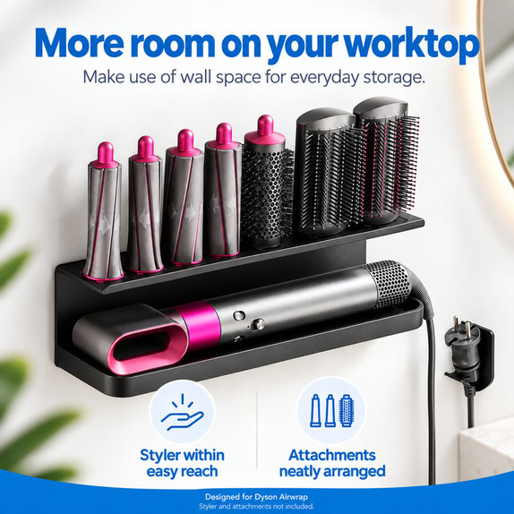 Stenski nosilec za Dyson Airwrap