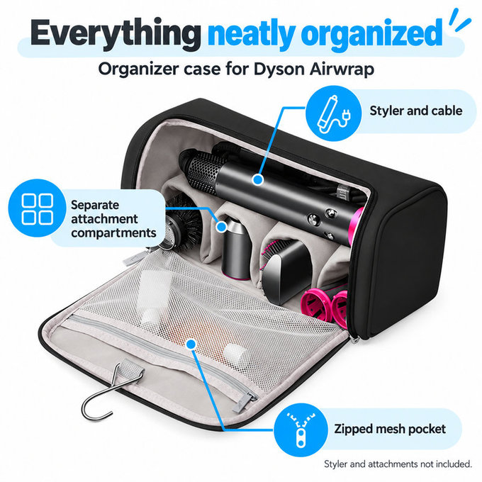 Organizacijski kovček za Dyson Airwrap