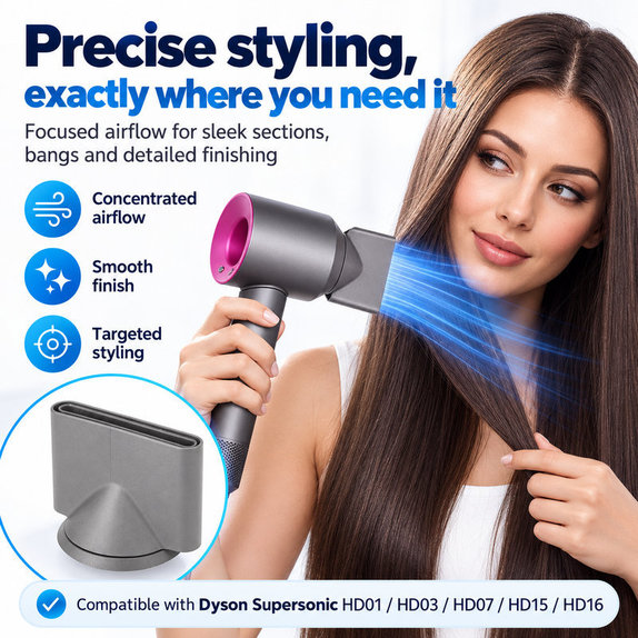 Nastavek za oblikovanje za Dyson Supersonic HD01, HD03, HD07, HD15, HD16