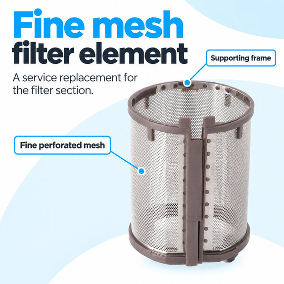 Zadnji filter za Dyson Supersonic HD01, HD03, HD07, HD15, HD16