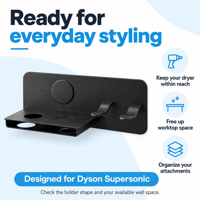 Stenski nosilec za Dyson Supersonic